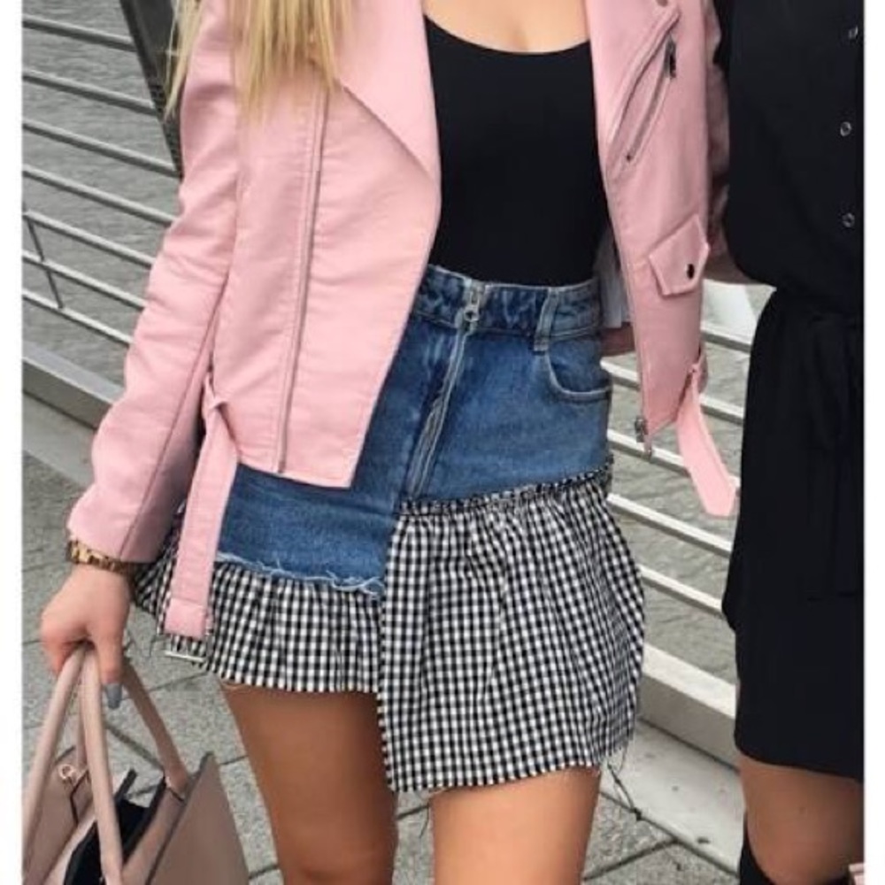 Fashion denim skirt